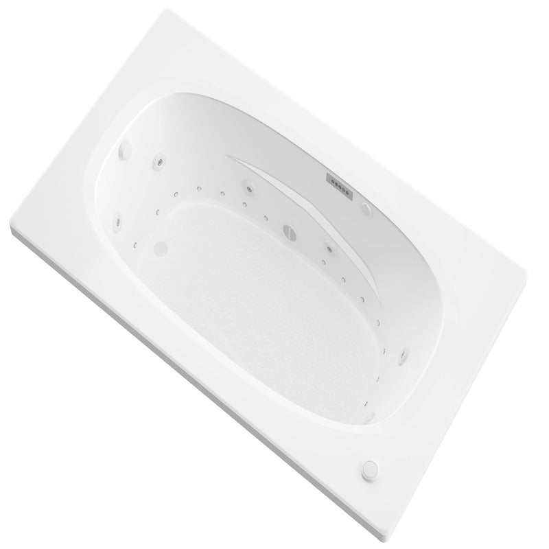 Atlantis Whirlpools Polaris Deluxe Series 35.75" x 65.675" Air and Whirlpool Bathtub