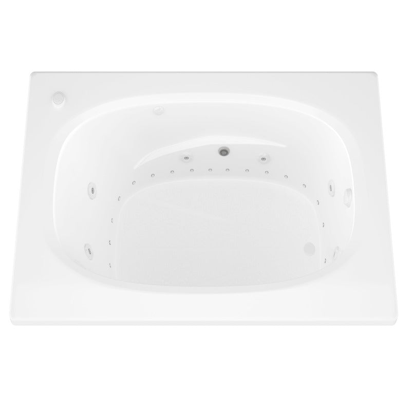 Atlantis Whirlpools Polaris Deluxe Series 35.75" x 65.675" Air and Whirlpool Bathtub