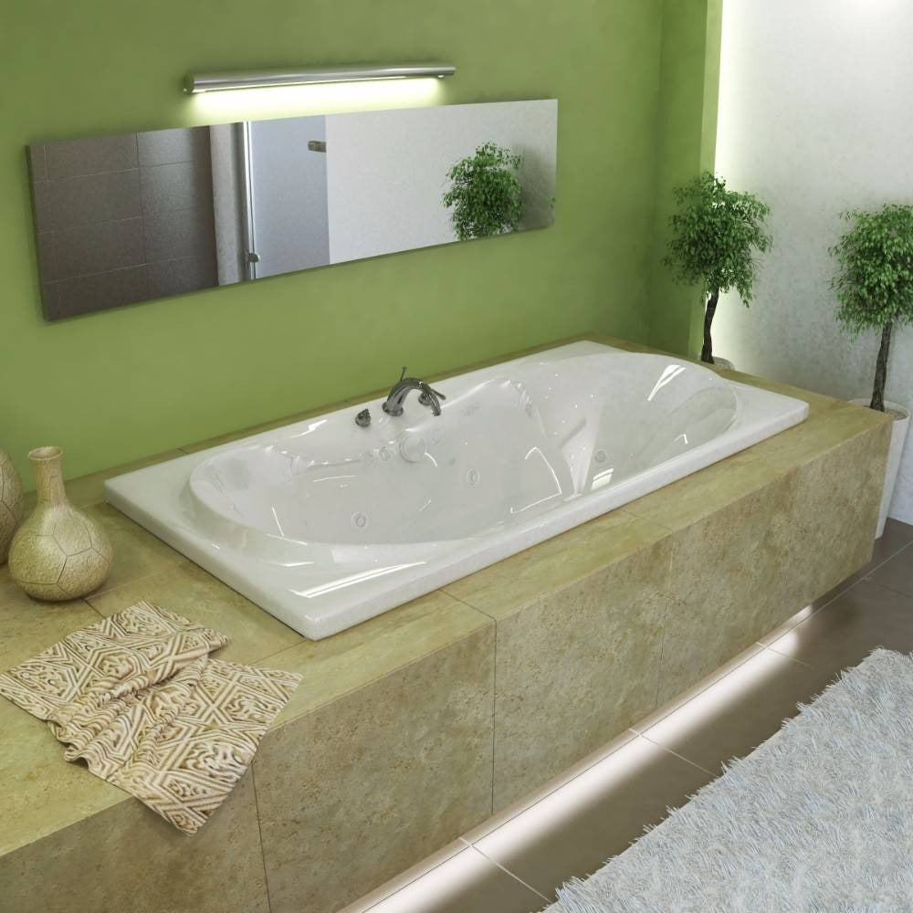 Atlantis Whirlpools Whisper 42 x 72 Rectangular Whirlpool Jetted Bathtub - 4272WWL