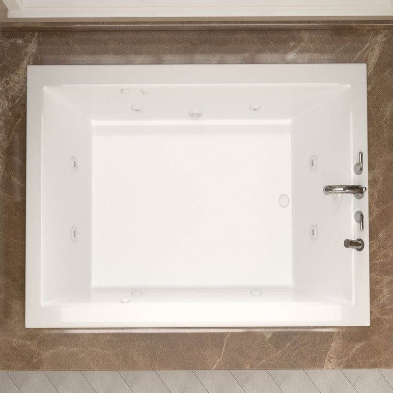 Atlantis Whirlpools Venetian 35.625" x 66" Air and Whirlpool Bathtub