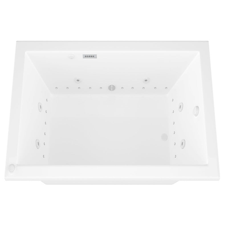 Atlantis Whirlpools Venetian 35.625" x 66" Air and Whirlpool Bathtub